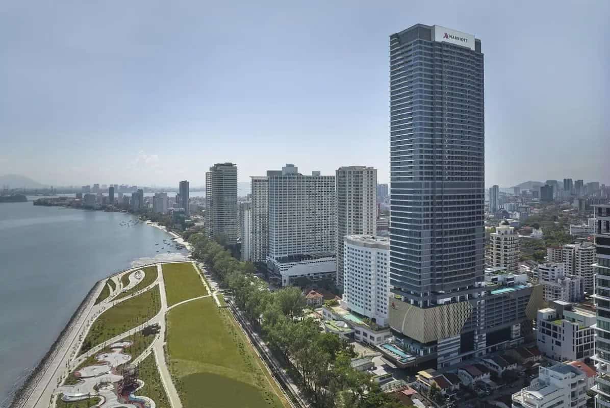 Penang Marriott Complex Opens on Gurney Drive as Marriott's 50th Malaysia Property